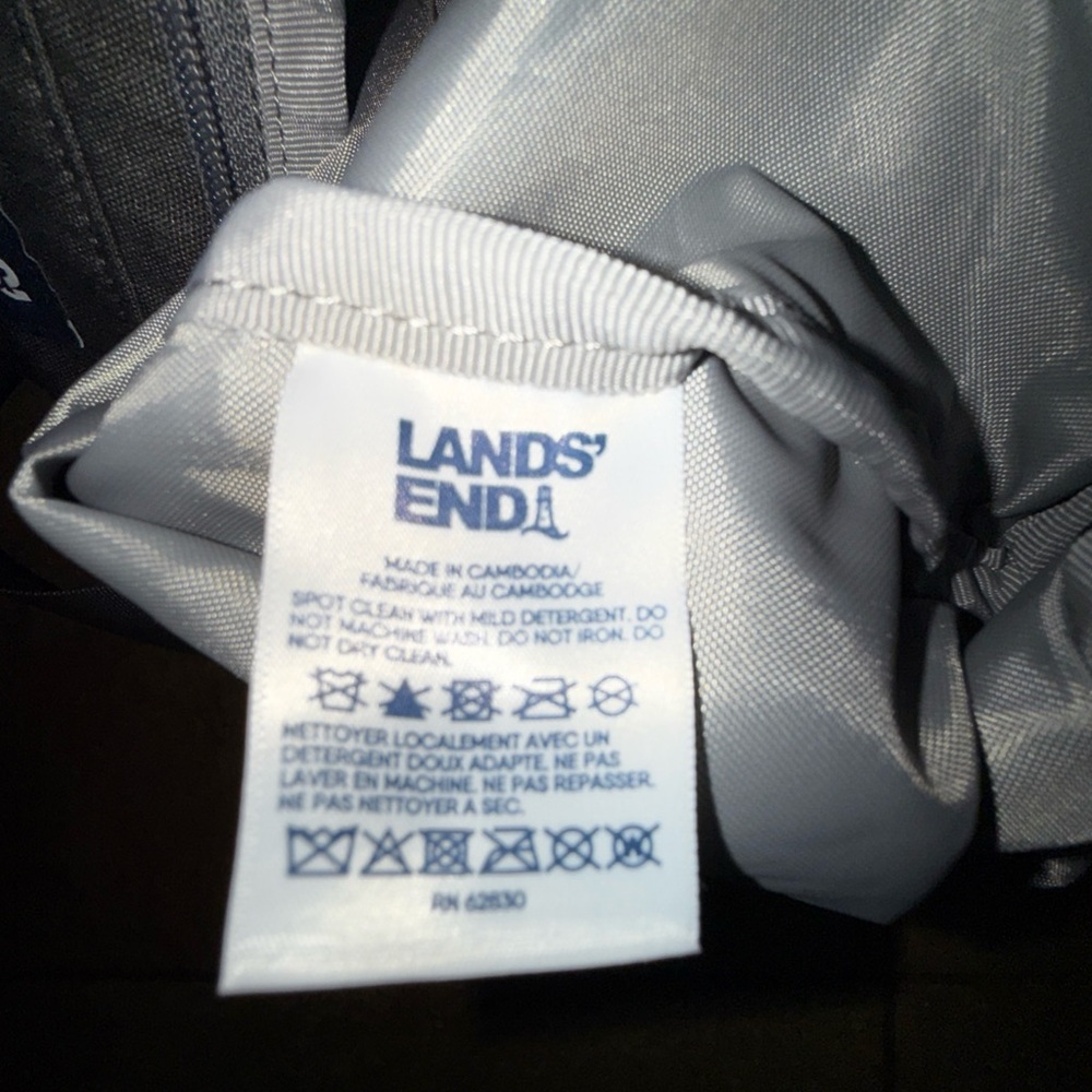 Lands End Small All Purpose Travel Duffle Bag - Picture 7 of 7